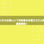キャリカミは怪しい？利用者の本音口コミと評判を徹底解説！