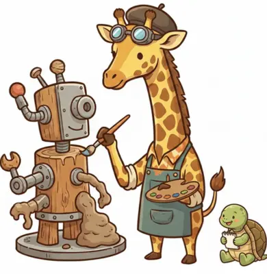 ジラフ(クリエイティブ職人のキリン)