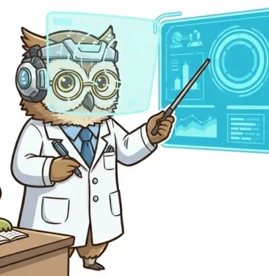 ホー博士(データ観察者のフクロウ)