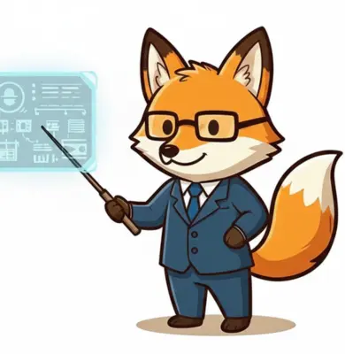 コン(スマートなキツネ)